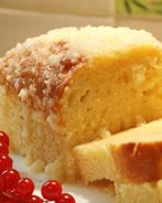 Кекс Эконом с лимонной заливкой