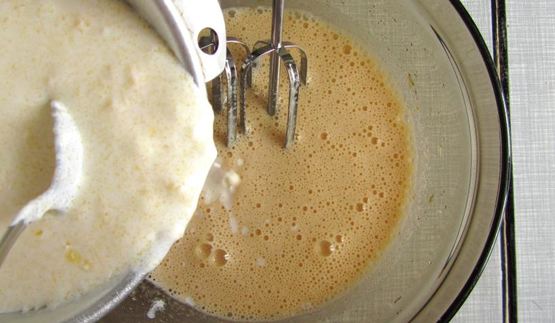 кекс эконом с лимонной заливкой