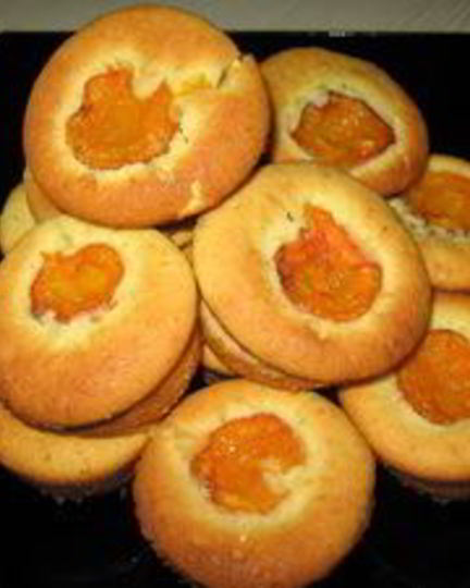 Рецепт кексиков с абрикосами