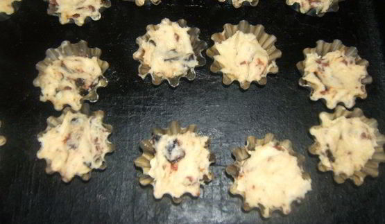 кексики с шоколадом и черносливом