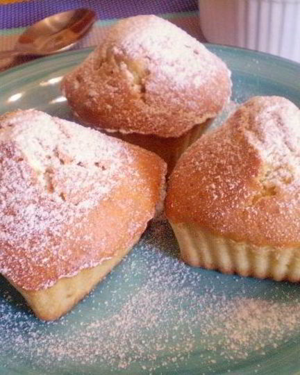 Рецепт кексиков в формочках