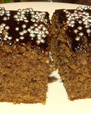 Кофейный кекс с миндалем и кешью