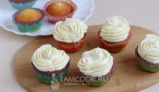крем для капкейков, который держит форму