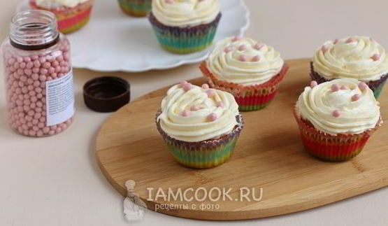 крем для капкейков, который держит форму