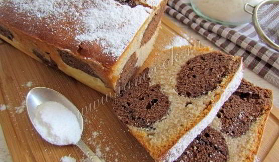 леопардовый кекс