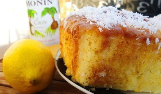 лимонно-кокосовый кекс парадиз