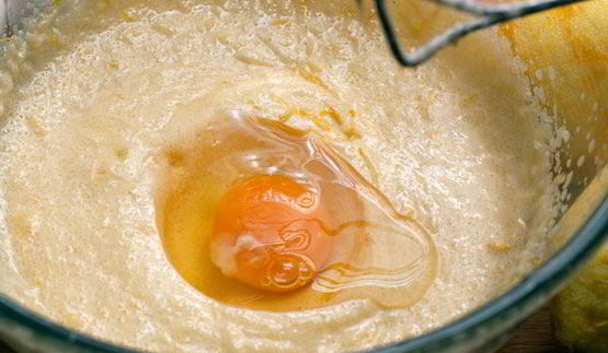 лимонный кекс с миндалем