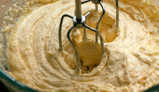 лимонный кекс с миндалем