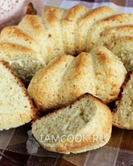 Рецепт лимонного кекса с шафраном