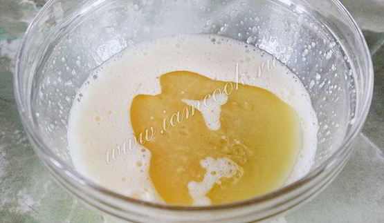 лимонный кекс с шафраном