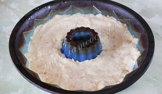 лимонный кекс с шафраном