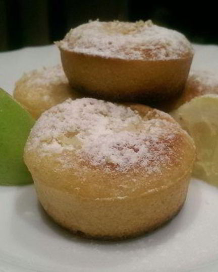 Рецепт лимонных кексиков с сюрпризом