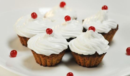 морковные кексы лайт