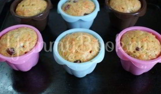 морковные кексы