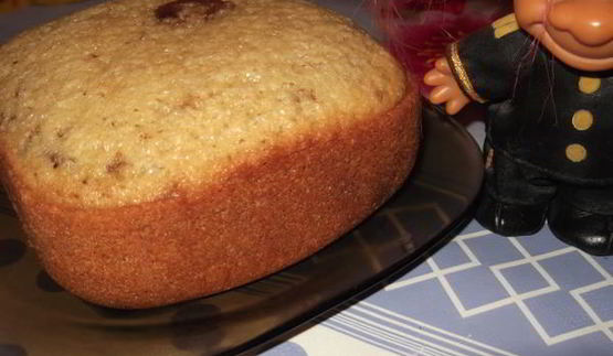 мраморный кекс из хлебопечки