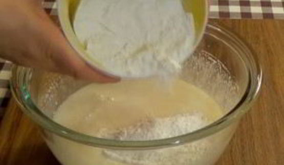 нежный яблочный кекс