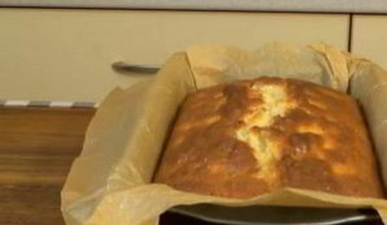 нежный яблочный кекс