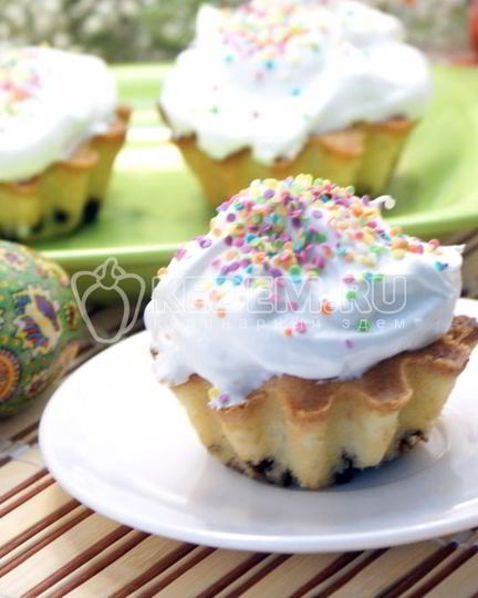 Рецепт пасхальных кексиков неженки