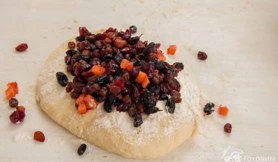 рождественский творожный штоллен