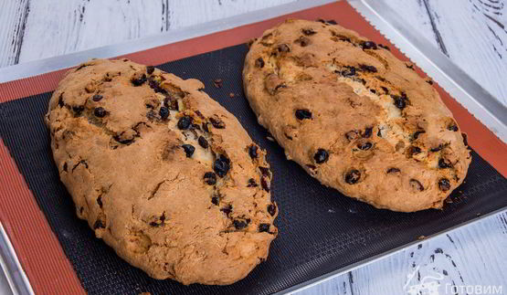 рождественский творожный штоллен