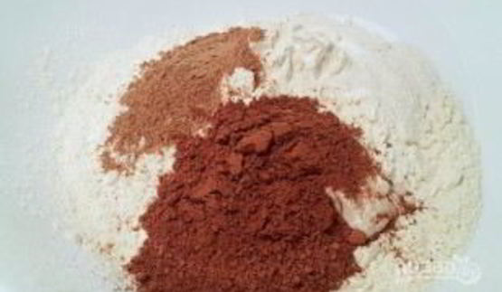 шоколадно-апельсиновый кекс