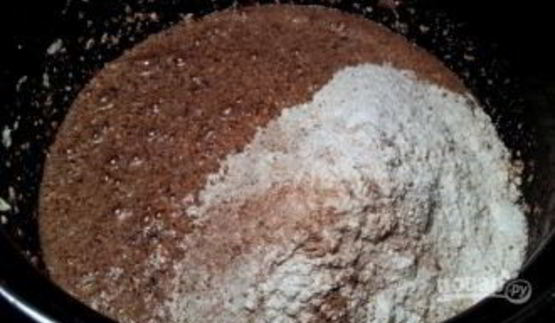 шоколадно-апельсиновый кекс