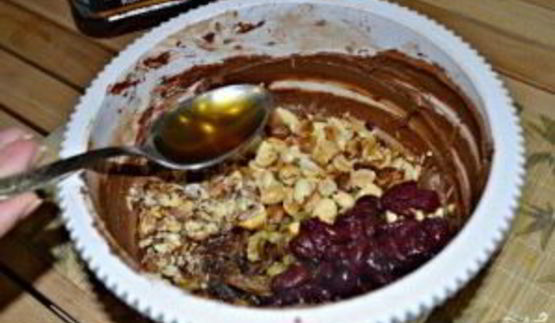 шоколадный кекс с изюмом