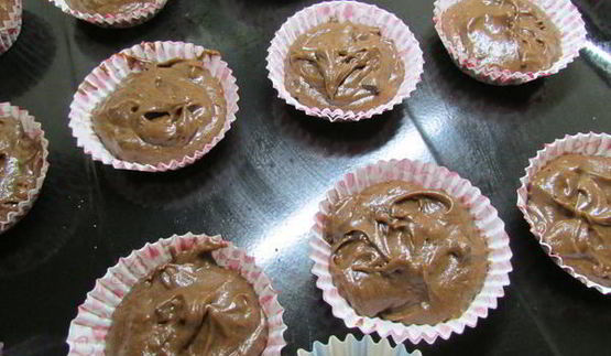 шоколадные кексы