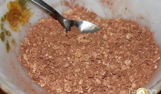 шоколадные овсяные кексы на пару