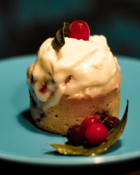 Сметанно-ягодные кексы