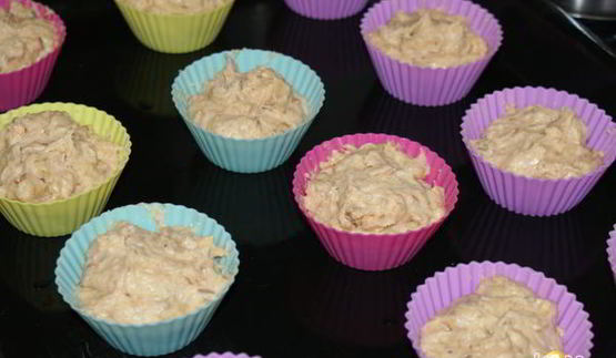 тминные кексы с лимонной глазурью