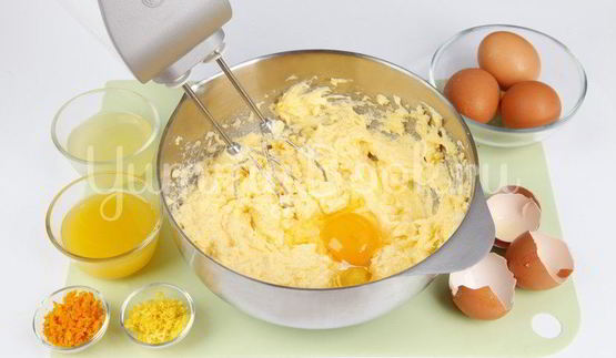 цитрусовая бабка апельсиново-лимонный кекс