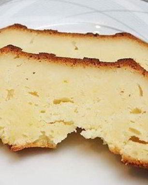Творожный кекс с лимонным соком