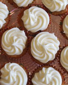 Творожный крем для капкейков