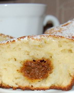 Творожные кексики с начинкой