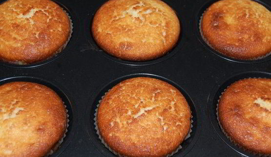 творожные кексики с начинкой