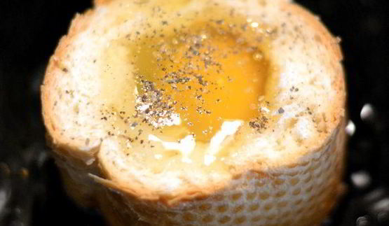 закусочный фондан на завтрак