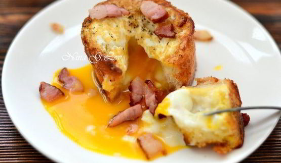 закусочный фондан на завтрак