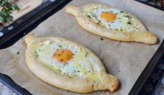 хачапури по-аджарски