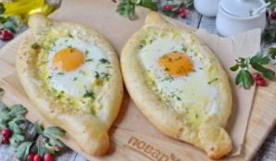 хачапури по-аджарски