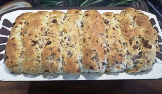 ароматный хлеб из лисичек