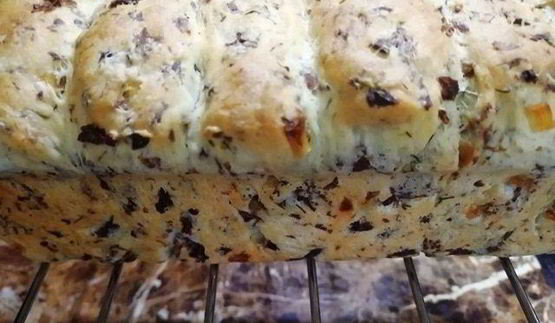 ароматный хлеб из лисичек