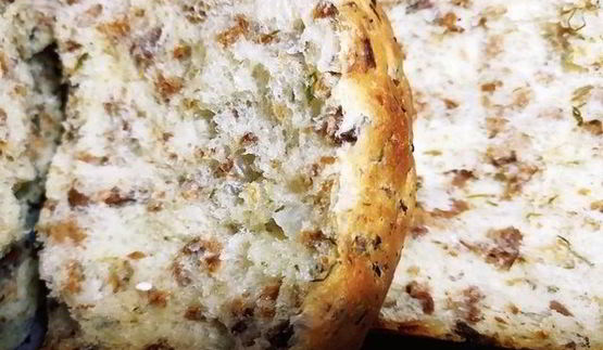 ароматный хлеб из лисичек