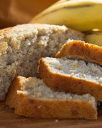 Банановый хлеб на рисовых хлопьях
