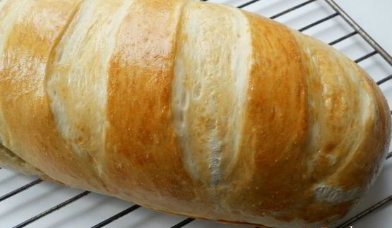 батон нарезной семейный в хлебопечке