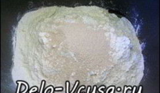 белый хлеб с укропом в хлебопечке