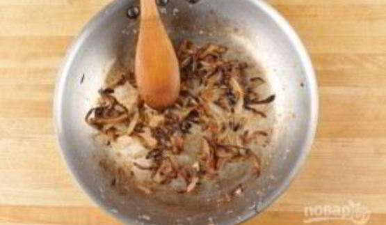 чиабатта с луком и яблоком