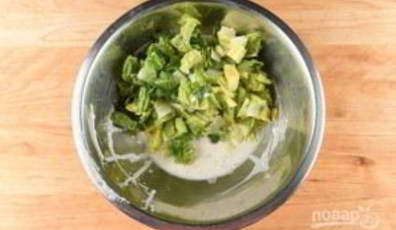 чиабатта с луком и яблоком