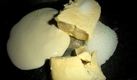 деревенские галеты с яблоками