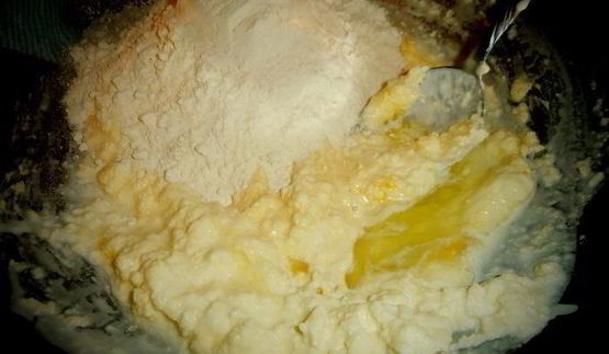 деревенские галеты с яблоками